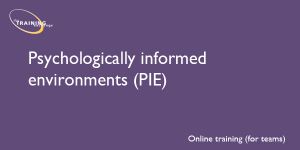 Psychologically informed environments (PIE) (online for teams)