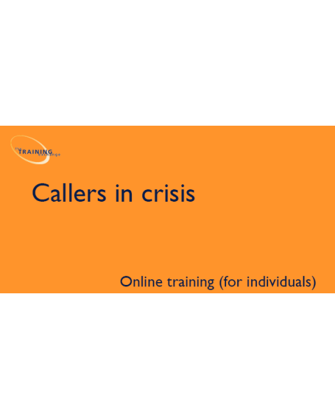 Callers in crisis (online for individuals)