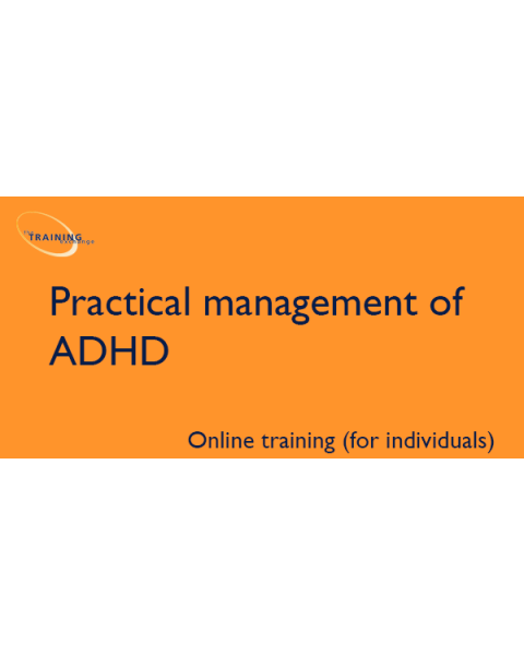 Practical management of ADHD (online for individuals)