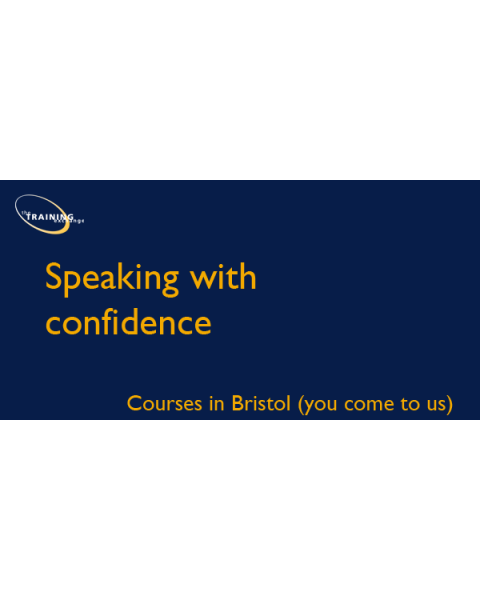 Speaking with confidence