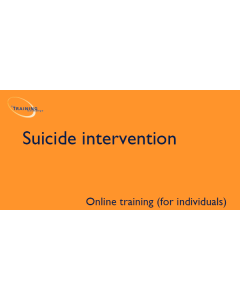 Suicide intervention (online for individuals) 
