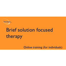 Brief solution focused therapy - Online training (for individuals)