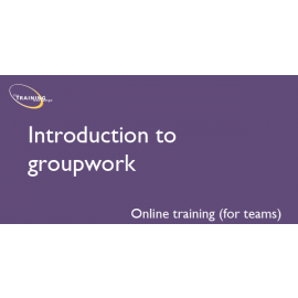 Introduction to groupwork - Online training (for teams)