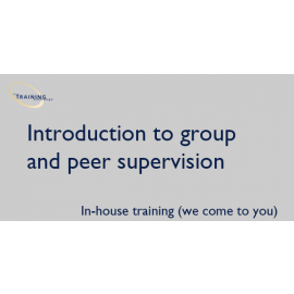 Introduction to group and peer supervision - In-house training (we come to you)